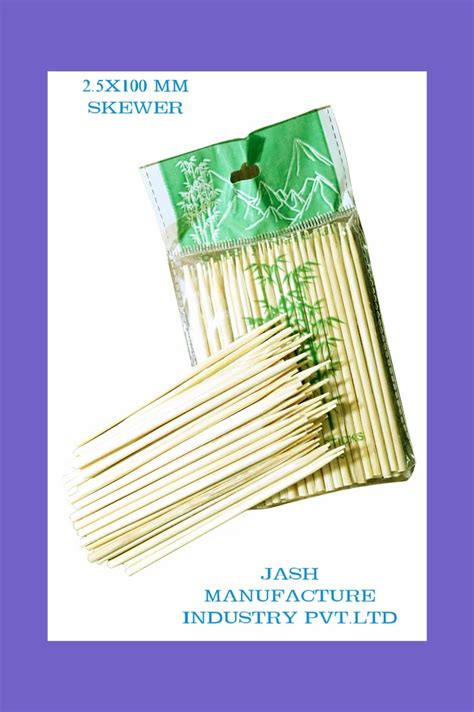 Bamboo Round Skewer at Rs 11 pack बस सकयवर in Dehradun ID