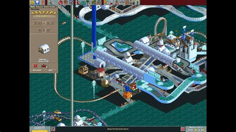 Rollercoaster Tycoon Loopy Landscapes 13 Iceberg Islands Building