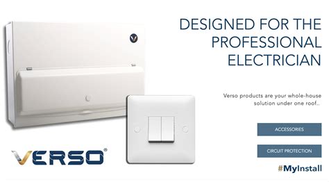 New Verso Consumer Units Now On The Shelf Mde Electrical