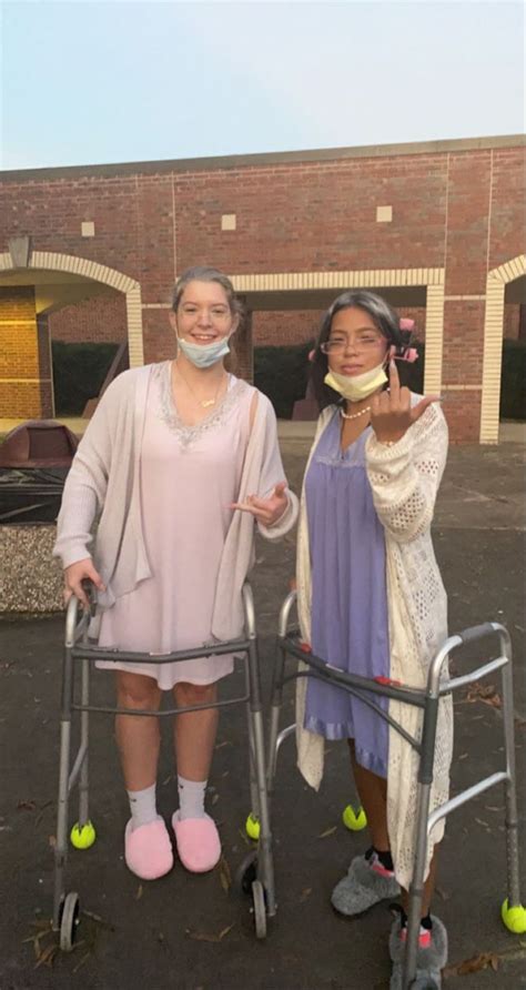 grandma costume | Spirit week outfits, Twin day outfits, Grandma costume