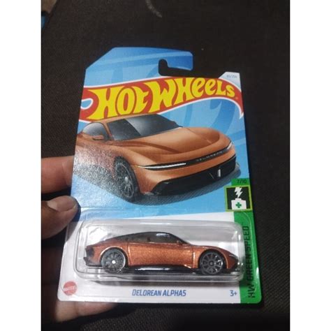 Hot Wheels Delorean Alpha5 Hotwheels Shopee Malaysia