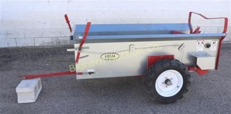 Loyal Ms23b Manure Spreader Ground Driven Live And Online Auctions