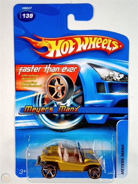 Hot Wheels Meyers Manx Gold Dune Buggy Faster Than Ever Fte Wheels
