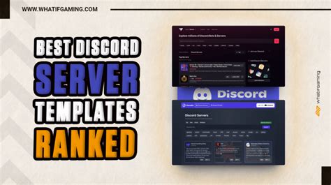 Best Discord Server Templates Ranked Whatifgaming