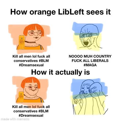 We Shouldnt Take Orange Libleft So Seriously Lol Politicalcompassmemes