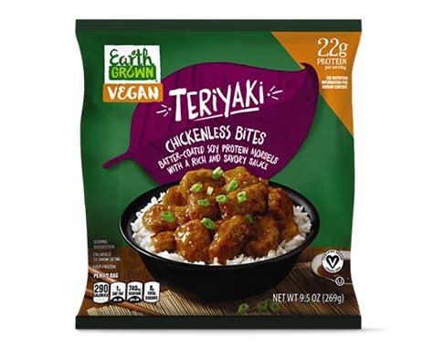 Earth Grown General Tso S Or Teriyaki Chickenless Bites