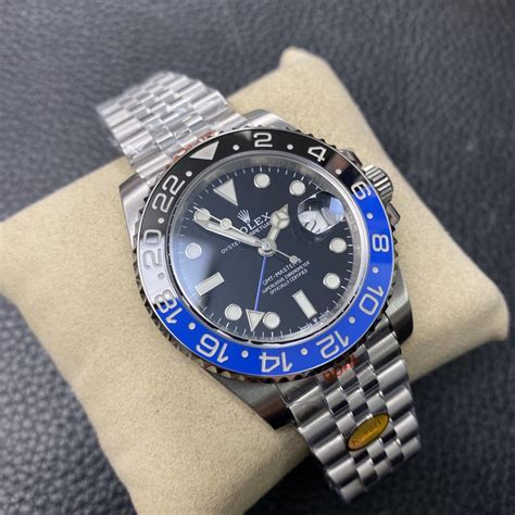 Noob Replica Rolex Gmt Master Ii 126710blnr Blackblue Ceramic Bezel A3285 Movement With Jubilee