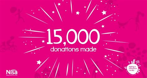 Nisa Charity Hits Donation Milestone