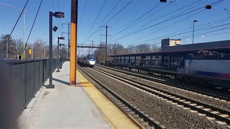 Amtrak Acela Passing Metropark YouTube