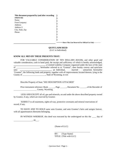 Wyoming Llc Non Resident Fill Out Sign Online DocHub