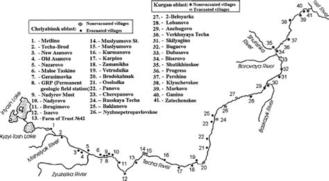 The Techa River Cohort Study Design And Follow Up Methods