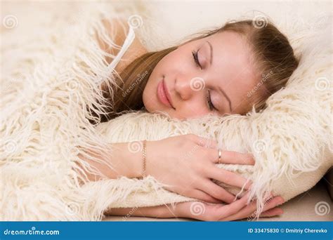 Sleeping Blonde Woman Stock Photo Image Of Person Rest