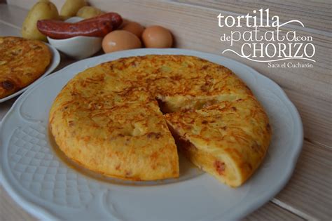 Tortilla De Patata Con Chorizo