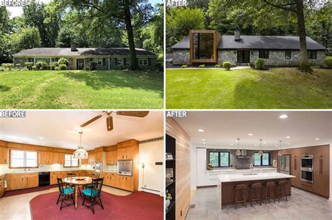 1950S Ranch Remodel Before And After