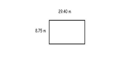 Un Terreno Rectangular Tiene Las Medidas Que Se Indican A Continuaci N