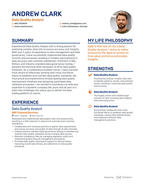 3 Data Quality Analyst Resume Examples And How To Guide For 2024