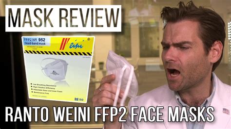 The Weini Mask Ranto Weini FFP2 Face Masks Review YouTube