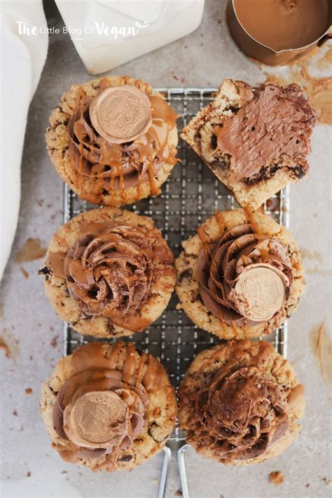 7 Ingredient Biscoff Cookie Cups Recipe The Little Blog Of Vegan