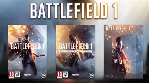 Battlefield 1 Collectors Editions Versions Unterschiede Youtube