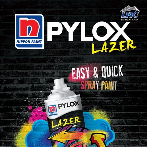 Nippon Pylox Lazer Spray Paint Cc Solid Colours Shopee Malaysia