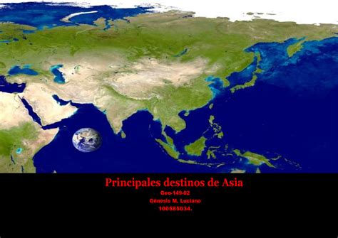 Solution Principales Destinos Tur Sticos De Asia Studypool