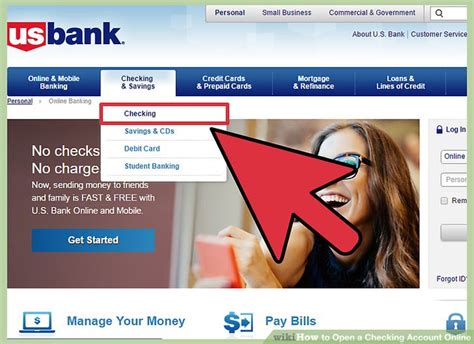 How To Open A Checking Account Online With Pictures Wikihow