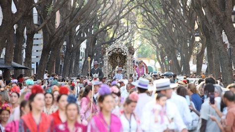 Llegada De La Hermandad Del Roc O De Jerez A Santo Domingo