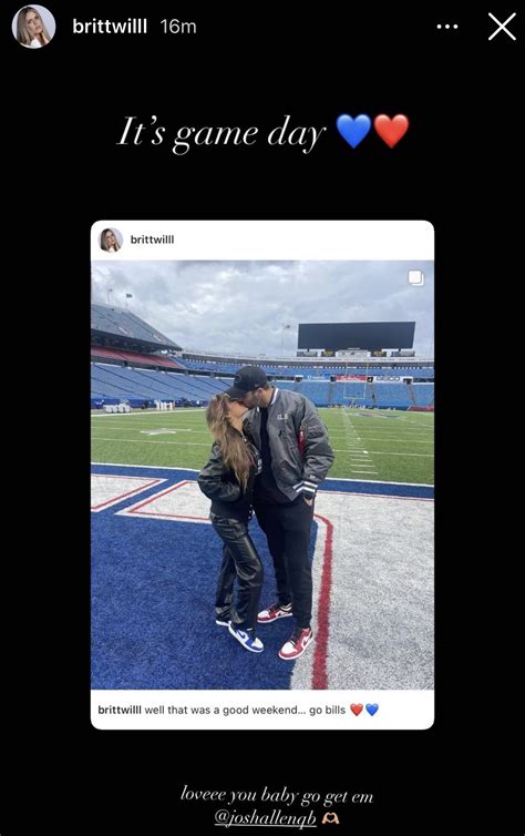 Josh Allen S Gf Sends Message To Bills Qb Ahead Of Chiefs Game