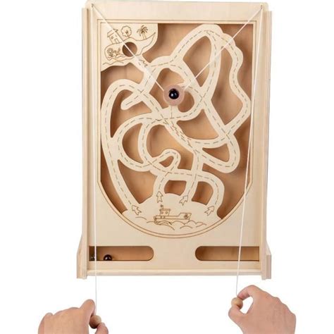 Jeu De Plateau Flipper Mouvement Interactif De Flipper En Bois