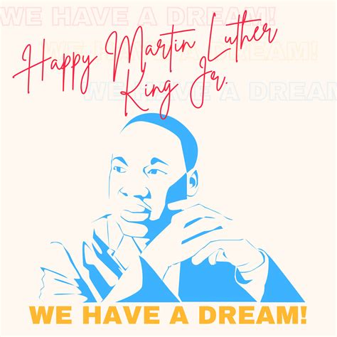 Martin Luther King Day Instagram Post In EPS Illustrator PSD