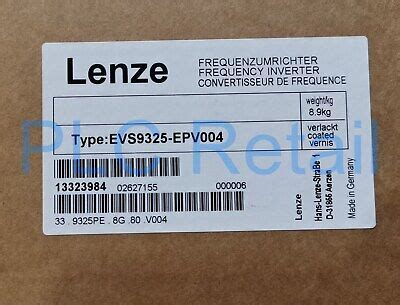 1pcs New Lenze Frequency Transformer EVS9325 EPV004 FedEx DHL Fast