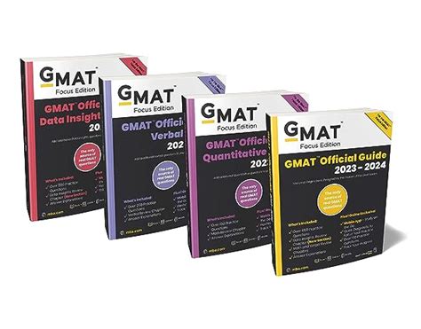 Buy GMAT Official Guide 20232024 Bundle Focus Edition Includes GMAT