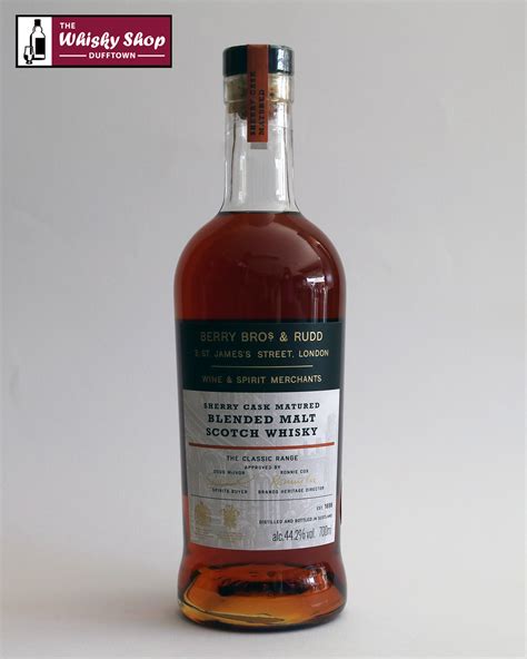 Berrys Classic Sherry Cask Blended Malt Scotch Whisky 70cl The