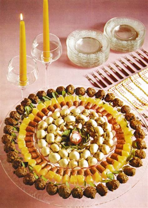 Appetizers 1970s 70s Dinner Party Retro Recipes Party Finger Foods