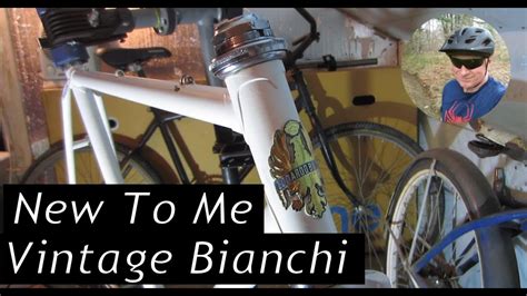 Vintage Bianchi Road Bike Frame First Look And Review YouTube