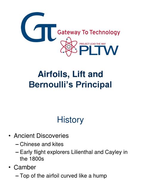 Airfoils Lift Bernoullis Principle Fixed2 Pdf Lift Force Wing