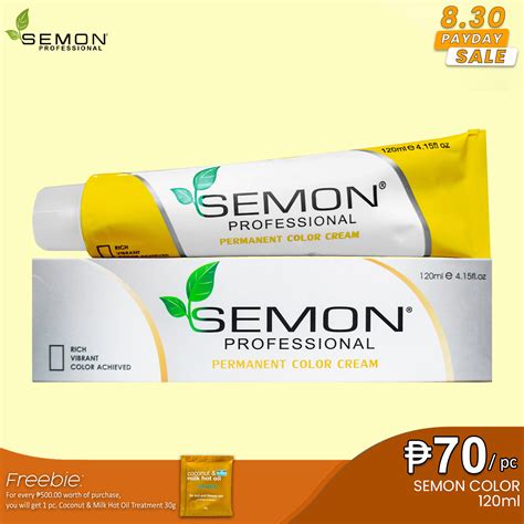 Semon Color Cream Ml Medium Blonde Lazada Ph