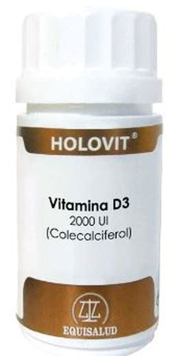 Holovit Vitamina D3 2 000 Ui Colecalciferol 50 C Ananda Bio