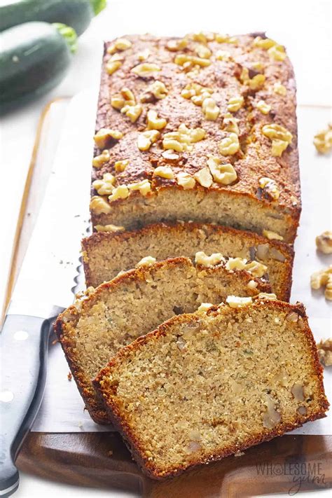 Healthy Almond Flour Zucchini Bread Story Telling Co