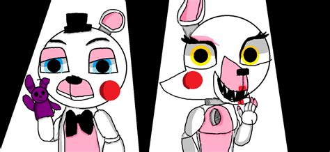 Funtime Freddy And Funtime Foxy By Mangled22 On Deviantart