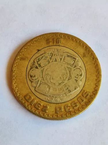 Moneda De 10 Pesos Del 2007 Grafila Invertida Envío Gratis