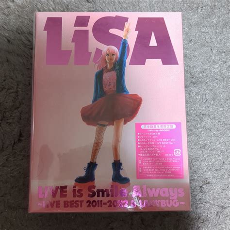 【未使用】完全生産限定盤 スペシャル仕様box Lisa 3blu Raygoodslive Is Smile Always〜live