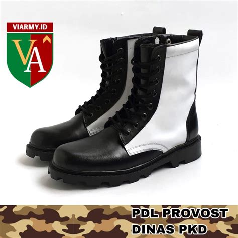 Sepatu Pdl Dinas Pkd Provost Pm Kulit Sapi Asli Sepatu Provost Murah