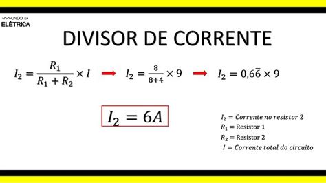 Tensão Elétrica E Corrente Elétrica Cálculo Simples