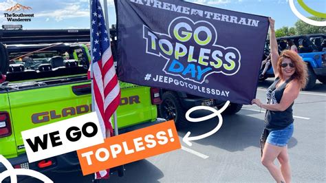 We Go Topless 2023 Jeep Go Topless Day In Vegas Youtube