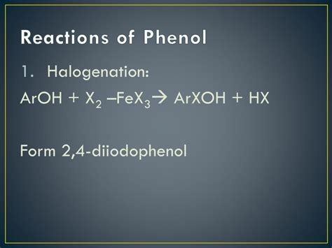 PPT - Alcohols and Phenol PowerPoint Presentation, free download - ID ...