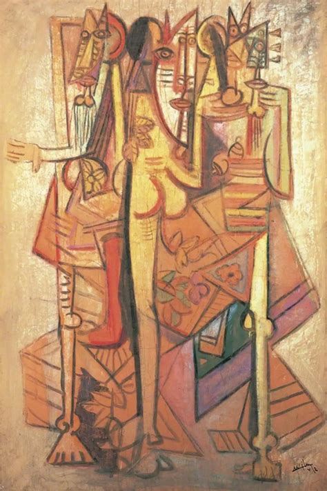 Pintura La Reuni N De Wifredo Lam Abrir Subasta En Millones De