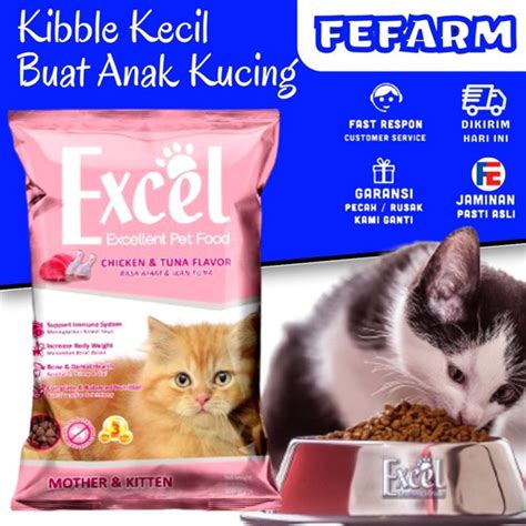 Jual EXCEL Mother And Kitten Makanan Kucing Untuk Ibu Dan Anak