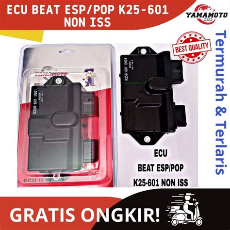 Jual Ecu BEAT BEAT ESP POP K25G 601 VARIO 125 LED 30400 K60 B01