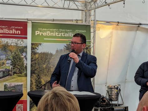 Festveranstaltung in Oberschmiedeberg Preßnitztalbahn